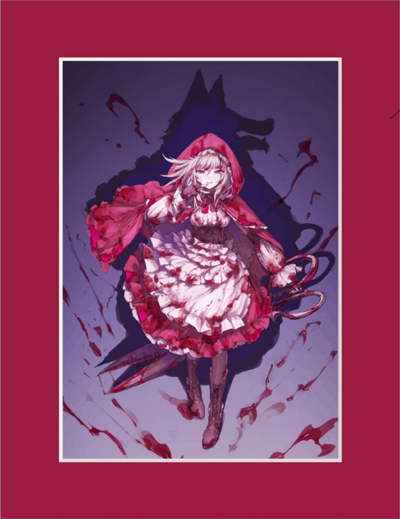『グリムコネクト』高精細複製原画 スタンド型